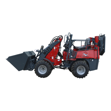 Europe Hot Equipment Front End Mini Wheel Loader with Foldable Roof Type