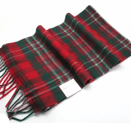Scotland Pattern Winter Warm Wool Shawl