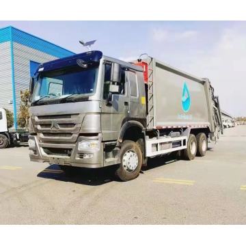 HOWO Cheap 18cubic meter new garbage trucks