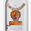 Thanksgiving Hanging Turkey Wall Decor Welcome Sign