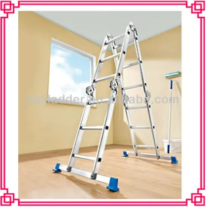 folding aluminum ladder / ladder step ladder / ladder aluminum