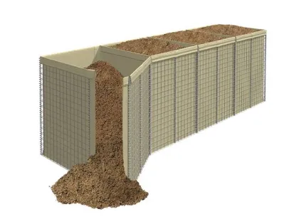 Gabion box for Sentry tower protection