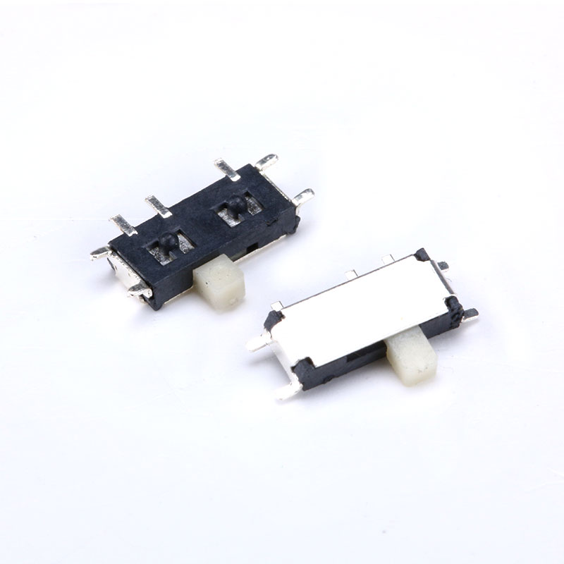 50Pcs/lot Mini 7-Pin On/Off 1P2T SPDT MSK-12C02 SMD Toggle Slide Switch For MP3 MP4 DC 12V 0.1A