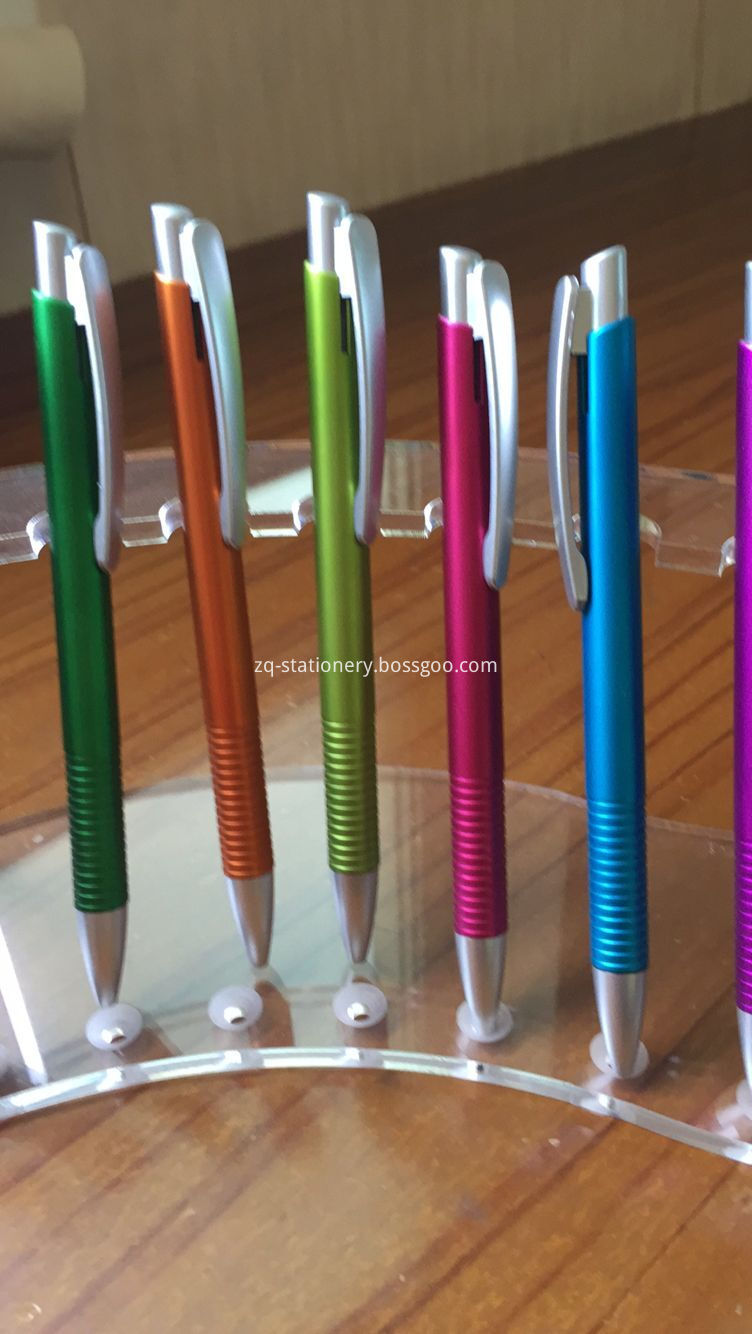 Metallic Color Plastic Ball Pen