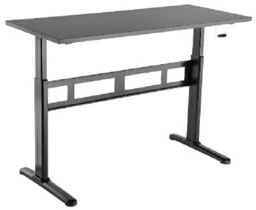 Economical Manual Electric Sit to Stand Desk Standing Desk Hand Cranked