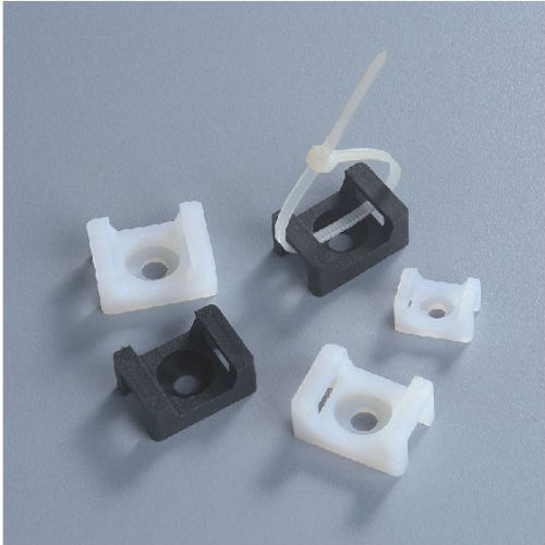 A Grade, UL Approved, Nylon Material Saddle Type Tie Mounts, HDS-0