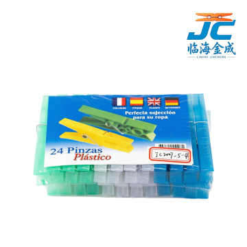 Transparent Green White Blue Mini Clips