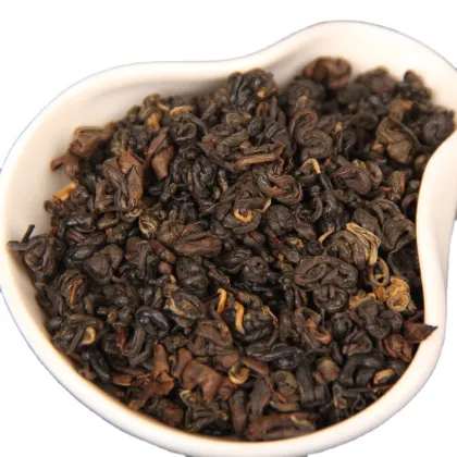 Authentic Yunnan Biluochun Black Tea - Organic Dian Hong Loose Leaf