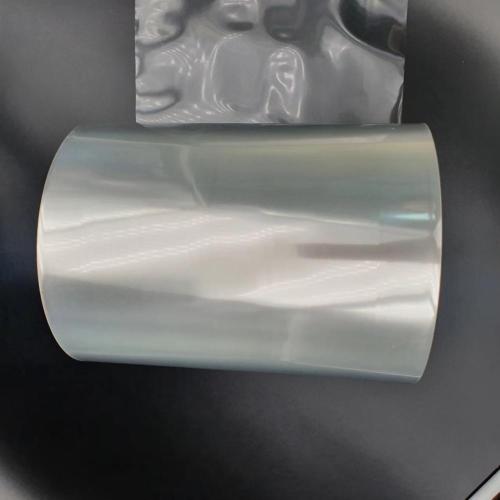 Hard transparent heat sealable BOPP film