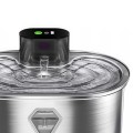 Modern Pet Fountain Water Dispenser Automatic Filtered Circulation Quiet Pump Stainless Steel Bowl for Cats Dogs Small Animals