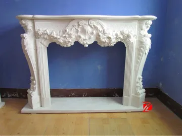 White corner electric fireplace