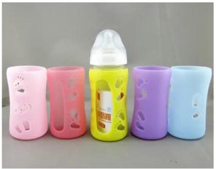 custom glass milk bottles Safety baby glass milk bottles wholesale