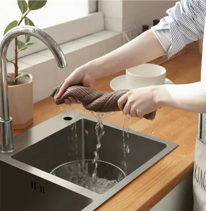 Multipurpose Cleaning Cloth: Premium Quality Kitchen Towels and Cotton Dish Towels