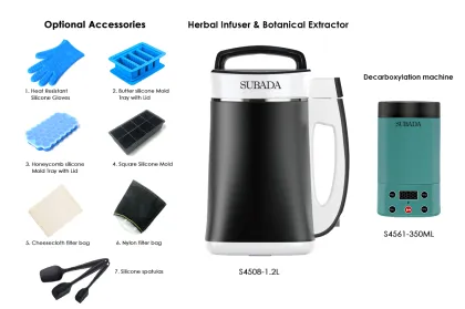 Herbal Oil and Butter Infusion Machine Accessories