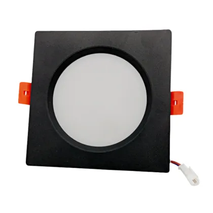 LED Downlight Die-Casting Aluminium Square Double Head Recessed Indoor Lighting