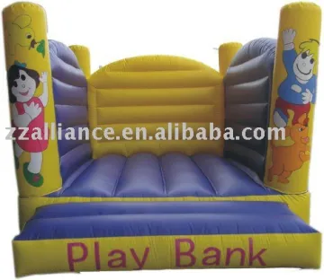 play bank jumping castle inflatable bouncer