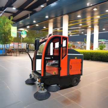 High-Powered Sweeper met een klik start voor het reinigen van de bouwvloer