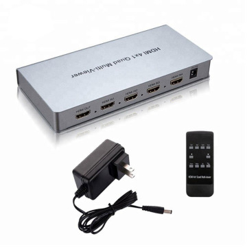 HDMI Quad Screen Multiviewer - 4x1 HDMI Multi-viewer Switch