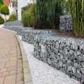 Sistemas de parede de retenção de Gabion soldados engenhados