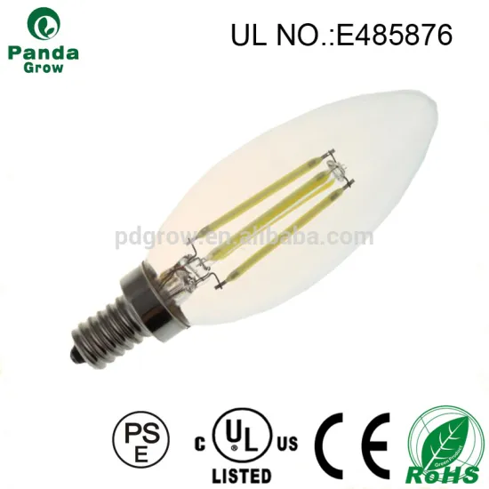 amber Shenzhen filament E12 E14 E17 B22 E26 E27 torpedo indoor chandelier pure white candle led bulb