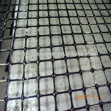 PP double-direction geogrid making machine