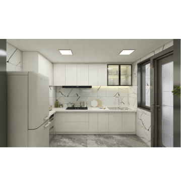 Moderno produttore di mobili da cucina: armadi per lacca portatile