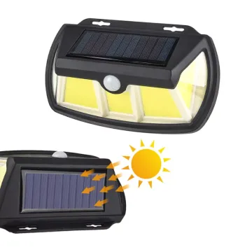 COB 65LED Solar Garden Lights: Outdoor Sensor Courtyard Solar Garden Light - Waterproof LED Solar Light for Gardens