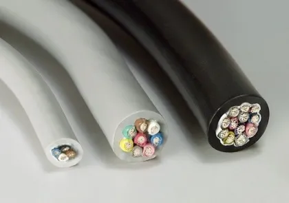Pvc Insulated Electric Power Cable, 1 / 2 / 3 Cores Electrical Wires And Cables