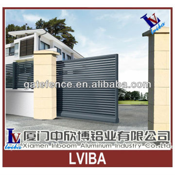 Aluminium sliding garden gate no rusty aluminium gate