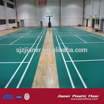 Advantage pvc badminton court flooring