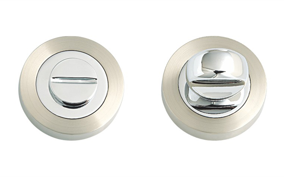 Release for bathroom wooden door knob