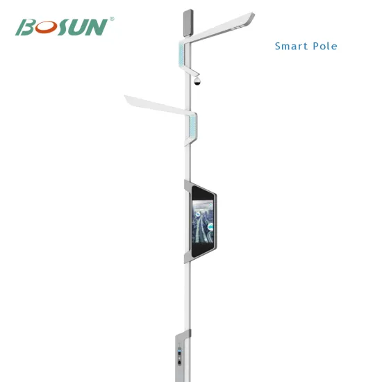 Bosun Solar CCTV Camera with 5G Smart Light Pole and WiFi