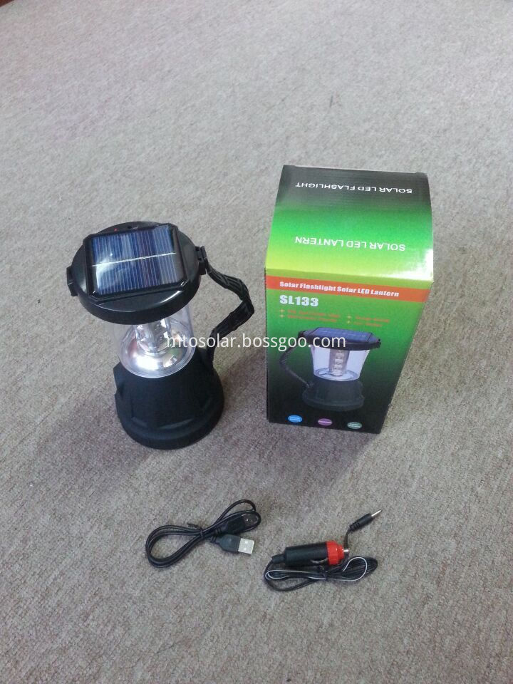 solar camping lantern