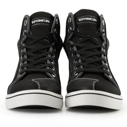 C1 Motorbike Riding Shoes - Protective Safety Boots for Speedway Racing