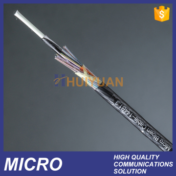 HUIYUAN 24 core G657A1 air blown single mode fiber cable distance