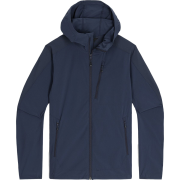 CONMR Custom Logo Men's Outwear Soft Shell Jacket: Waterproof & Polar Fleece