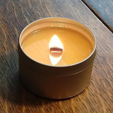 Candele naturali fatte a mano in legno