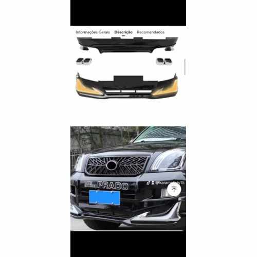 Toyota LC120 2013-2019 Kit de carrocería para accesorios 4x4