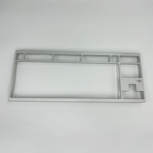 Usinagem CNC de teclado mecânico de liga de alumínio