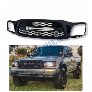 Maictop ABS Plastic Front Grille Bumper Grille for Tacoma 2001-2004