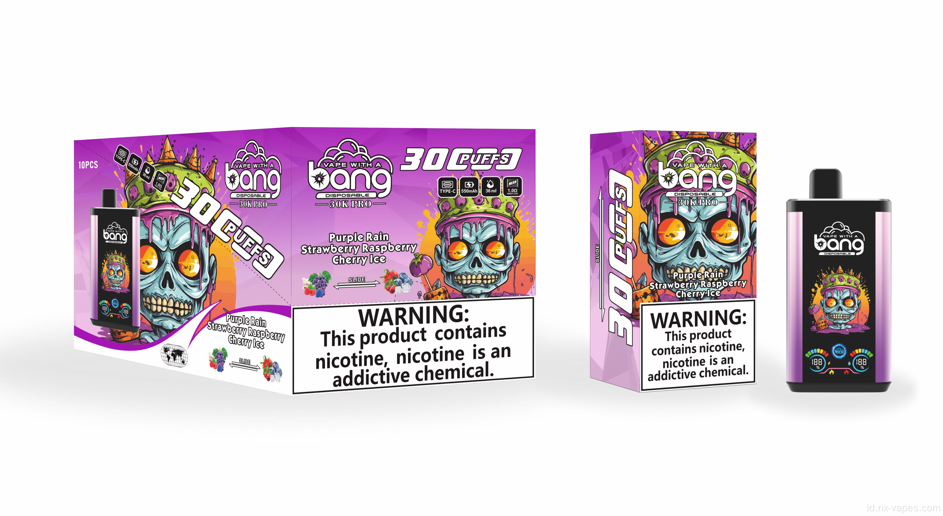 Bang King 30000 Puffs sekali pakai grosir vape