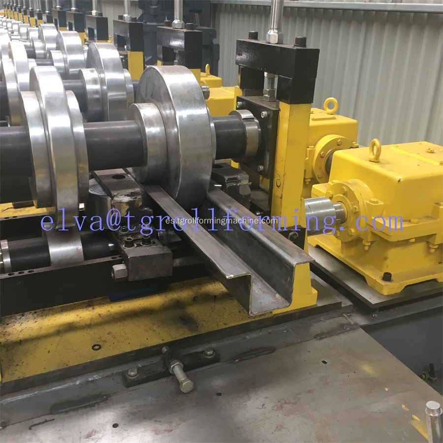 Botou CZ Omega purlin roll forming machine