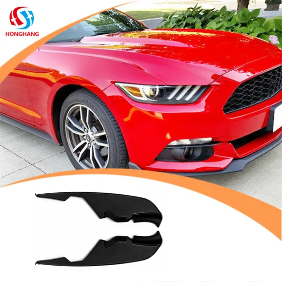 Honghang Brand Factory Modem Fog Splitter for Ford Mustang 2018-21" 

However, considering common SEO practices and keyword placement, you might want something like:

"Honghang Brand PP Material Fog Lamp Lip Splitter for Ford Mustang 2018-2021