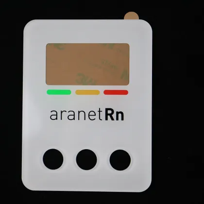 Custom Silk Screen Printed Lexan Overlay Polycarbonate Waterproof Adhesive for Electronics