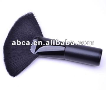 black synthetic hair Kabuki Fan makeup brush