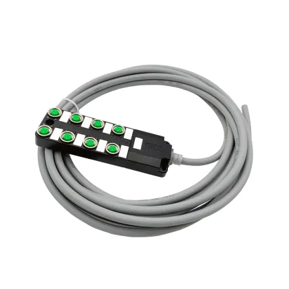 IP67 M12 Junction box with cable