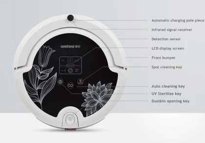 Smart Automatic Robotic Vacuum Cleaner, Robotic Cleaner,robot vacuum cleaner