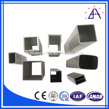 Brilliance Square Tube Extruded Aluminium Profiles