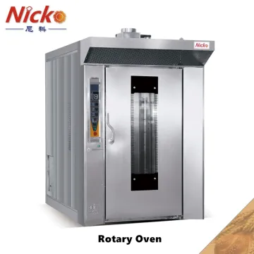 Diesel Electric Industrial Rotary Oven for Bakery Sale Bread Baking