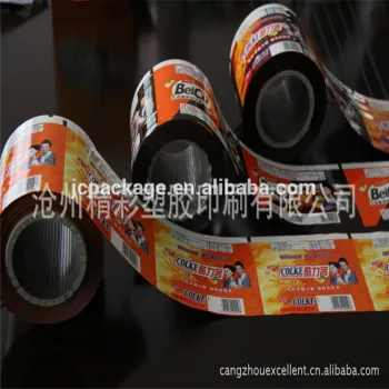 Food Grade Printed laminated coffee roll/film stock